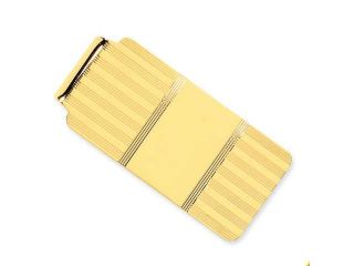 Money Clip in 14k Yellow Gold