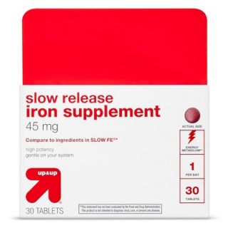up&up Slow Release Iron Tablets   30 Count