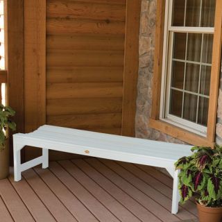 Buyers Choice Phat Tommy Metal Wood Kepner Garden Bench