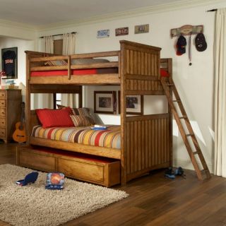 Timber Lodge Full over Full Bunk Bed