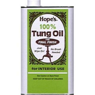 The Hope Company 1 Gallon 100 percent Tung Oil 128TO2   Pack of 2