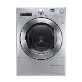 LG Electronics 2.3 cu. ft. Washer and Electric Ventless Dryer in Silver WM3477HS