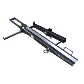 Detail K2 400 lb. Capacity Hitch Mounted Motorcycle Carrier with Adjustable Front Wheel Channel TMC201