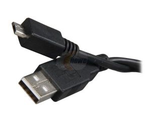 Rosewill RCAB 11019   15 Foot USB 2.0 A Male to Micro B (5 Pin) Male Cable   Black