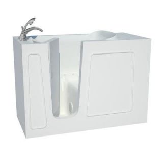 Therapeutic Tubs Captains Series 53'' x 26'' Air/Whirlpool Jetted Bathtub