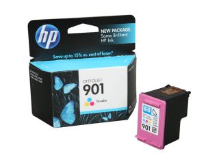 HP 901 Tri color Officejet Ink Cartridge (CC656AN#140)