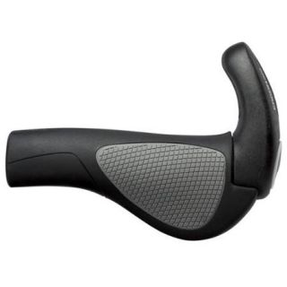 Ergon GP2 Performance Bicycle Handle Bar Grips (Black/Gray   S   Performance)