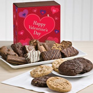 Fairytale Brownies Valentine's Day Cookie & Sprite Combo Gift Box   Holiday Gift Baskets