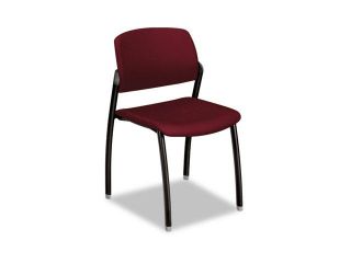 HON FGC1ENT69T F3 Series Armless Guest Chair, Wine Upholstery