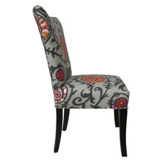 Sole Designs Willard Cotton Wingback Cotton Slipper Chair