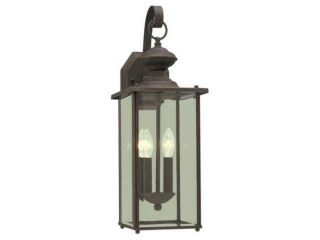 Sea Gull Lighting 8468 71 Two Light Outdoor Wall Lantern   Antique Bronze Finish