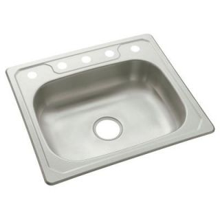 Middleton 25x22x6 5 Hole Single basin Kitchen Sink in Stainless Steel DISCONTINUED 14631 5 NA