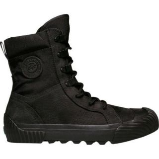 Mens PF Flyers Grounder XHI Black Cordura/Leather  