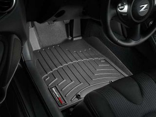 WeatherTech 442751 2010   2011 Nissan 370Z Black 1st Row FloorLiner