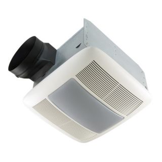 Ultra Silent 80 CFM Energy Star Quietest Bathroom Fan with Fluorescent