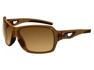 Ryders Eyewear Carlita Crystal Brown Frame Brown Gradient Lens Sunglasses