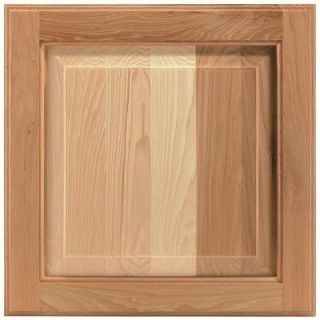American Woodmark 14 9/16x14 1/2 in. Cabinet Door Sample in Charlottesville Hickory Natural 99859