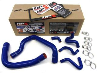 Ford 86 93 Mustang GT / Cobra HPS Blue High Temp Reinforced Silicone Radiator and Heater Hose Kit Coolant