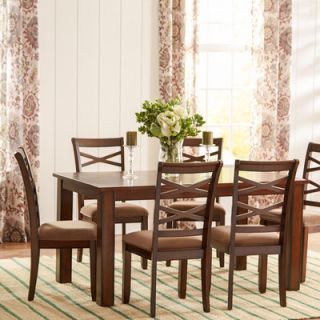 Three Posts Crossback 7 Piece Dining Set