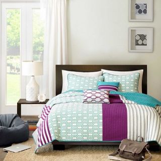 Kyra 4 Piece Quilted Coverlet Set
