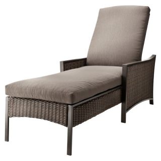 Casetta Wicker Patio Chaise Lounge   Threshold™