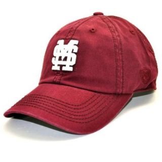 Mississippi State Bulldogs Official NCAA Adult One Size Adjustable Cotton Crew Hat Cap by Top Of The World