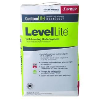 Custom Building Products LevelLite 30 lb. Self Leveling Underlayment LLSLU30