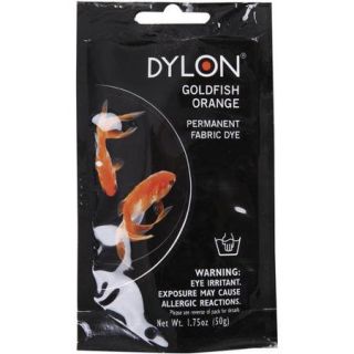 Dritz 637654 Dylon Permanent Fabric Dye 1.75 Ounce Goldfish Orange