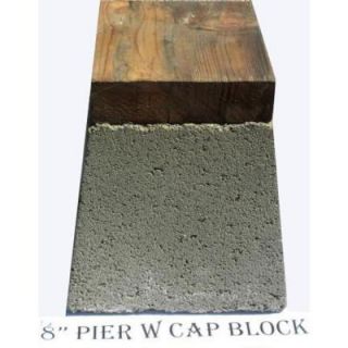 8 in. Pier with Cap Block 098062