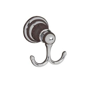 Barclay Products Sherlene Double Robe Hook in Chrome IDRH2050 CP