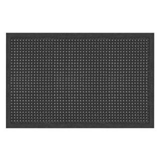 NoTrax Comfort Ease Black 24 in. x 36 in. Rubber Anti Fatigue/Safety Mat 447
