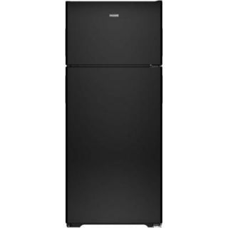 Hotpoint 17.6 cu. ft. Top Freezer Refrigerator in Black HPS18BTHBB