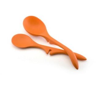 Rachael Ray Nylon Tools Lazy Spoon and Ladle in Orange (Set of 2) 51682