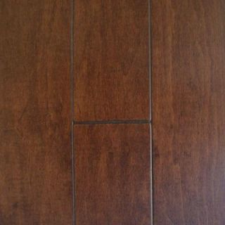 Millstead Maple Cacao 3/8 in. Thick x 4 3/4 in. Wide x Random Length Engineered Click Real Hardwood Flooring (33 sq. ft. / case) PF9532