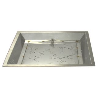 The Outdoor GreatRoom Company Glass Natural Gas / Propane Fire Pit