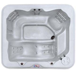 American Spas Sahara 5 Person 30 Jet Lounger Spa with Easy Plug  N Play and Two Port LED Waterfalls AM R630L S