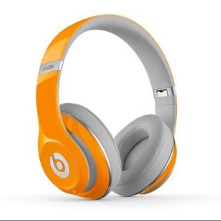 Beats by Dr. Dre Studio Orange   Open Box Powered Isolation Headphones (Wired)