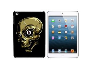 Eight Ball Skull   Billards Pool Snap On Hard Protective Case for Apple iPad Mini   Black