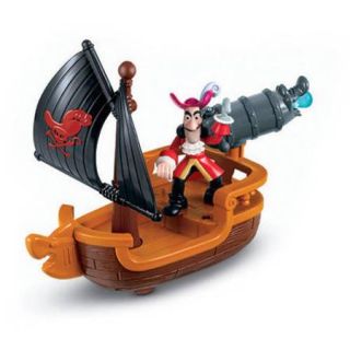 Fisher Price Jake and the Neverland Pirates   Hook's Battle Boat Play Set