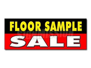 36" FLOOR SAMPLE SALE DECAL sticker furniture lamps chair tables discount