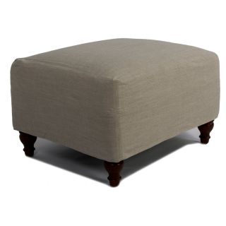 Sunset Trading Seacoast Slipcovered Ottoman   Ottomans