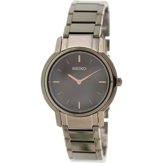 Seiko Womens SFQ819 Brown Stainless Steel Quartz Watch   16930533