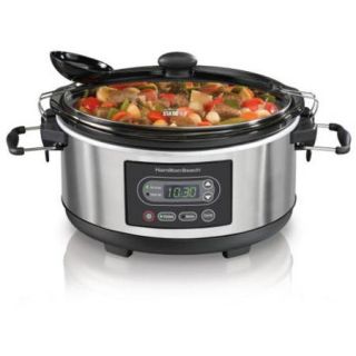 Hamilton Beach Stay or Go 5 Quart Programmable Slow Cooker