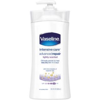 Vaseline Intensive Care Advanced Repair Lightly Scented Lotion, 20.3 oz