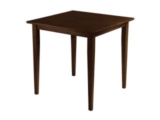 Winsome 94035 Groveland Square Dining Table in Antique Walnut