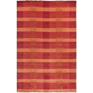 Safavieh Hand knotted Tibetan Red Wool Area Rug (9 x 12)  