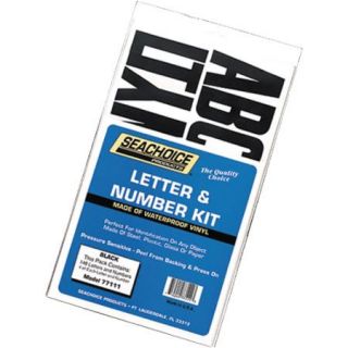 Seachoice 3 1/4" 148 Piece Letter and Number Kit