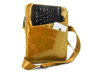 Aged' Faux Leather Style Crossbody Tablet Bag fits Azpen X Series X850 8 inch