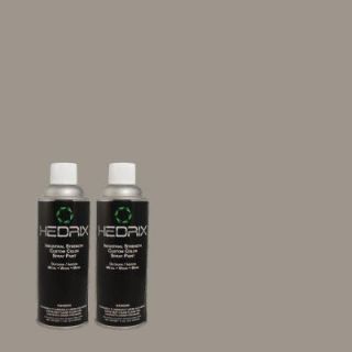 Hedrix 11 oz. Match of 393 Stonehedge Semi Gloss Custom Spray Paint (2 Pack) SG02 393