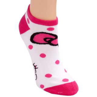 Hello Kitty Womens Magenta Dots Sports Socks   16933075  